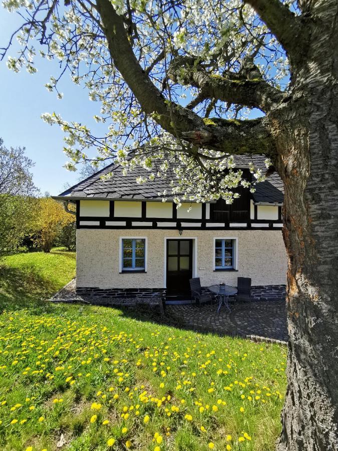 Ferienwohnung "Am Saalehaken" Gossitz Eksteriør bilde
